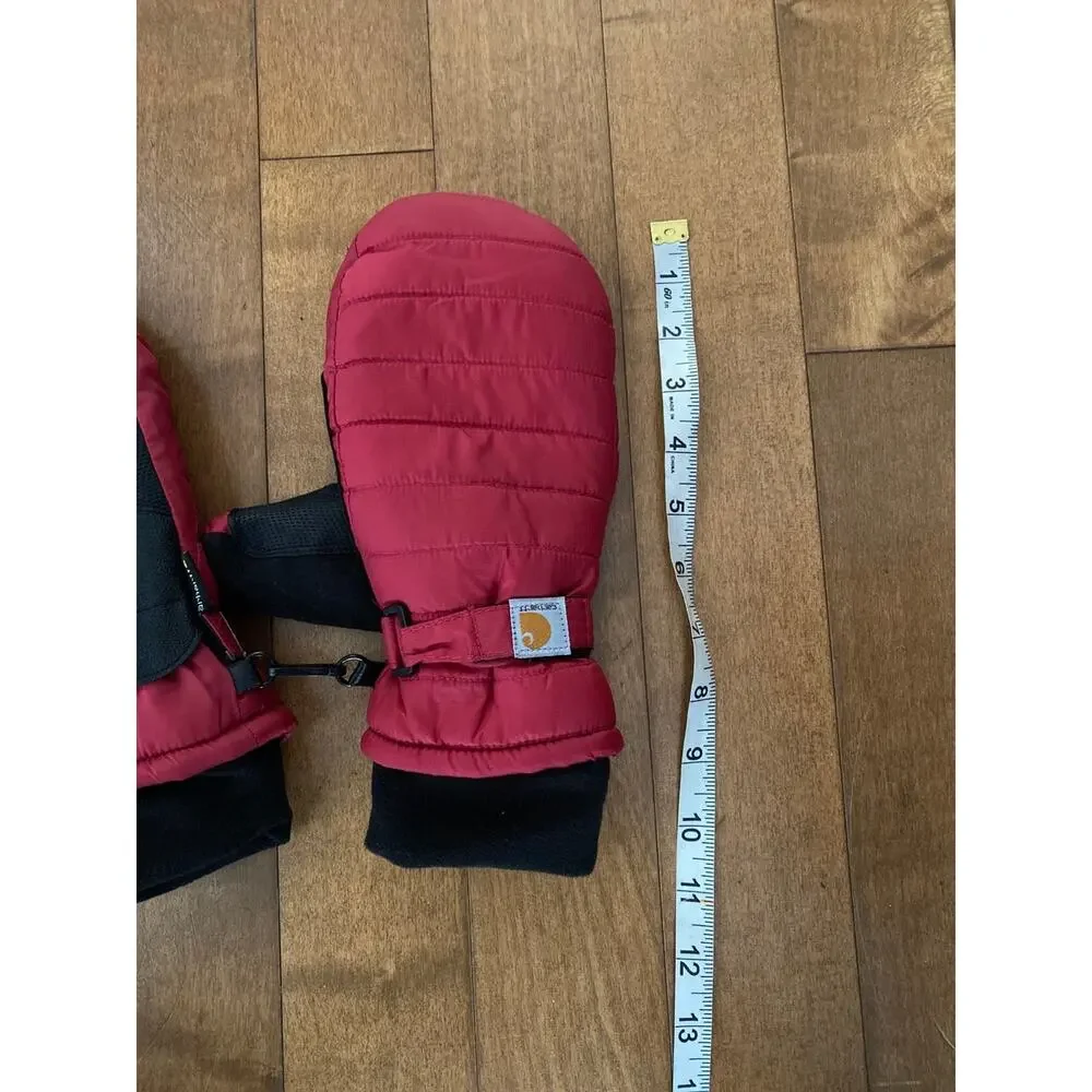 Carharrt WOMEN'S QUILTS MITT STYLE #WA625 in crabapple color